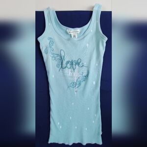 Abercrombie and Fitch Vintage Womans Small Blue Tank